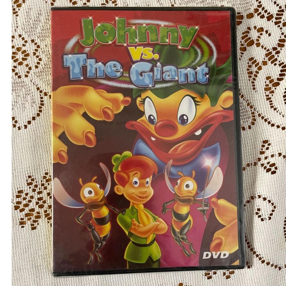 Johnny Vs The Giant DVD SlimCase Sealed Vintage Cartoon Digiview Animation